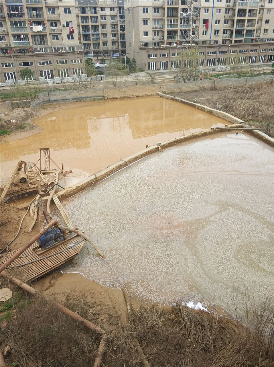 海淀沉淀池淤泥清理-厂区废水池淤泥清淤